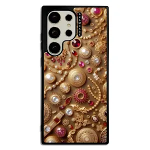 AKAM AMC-WSGS23U-JWELERY-16 Cover For Samsung Galaxy S23 Ultra