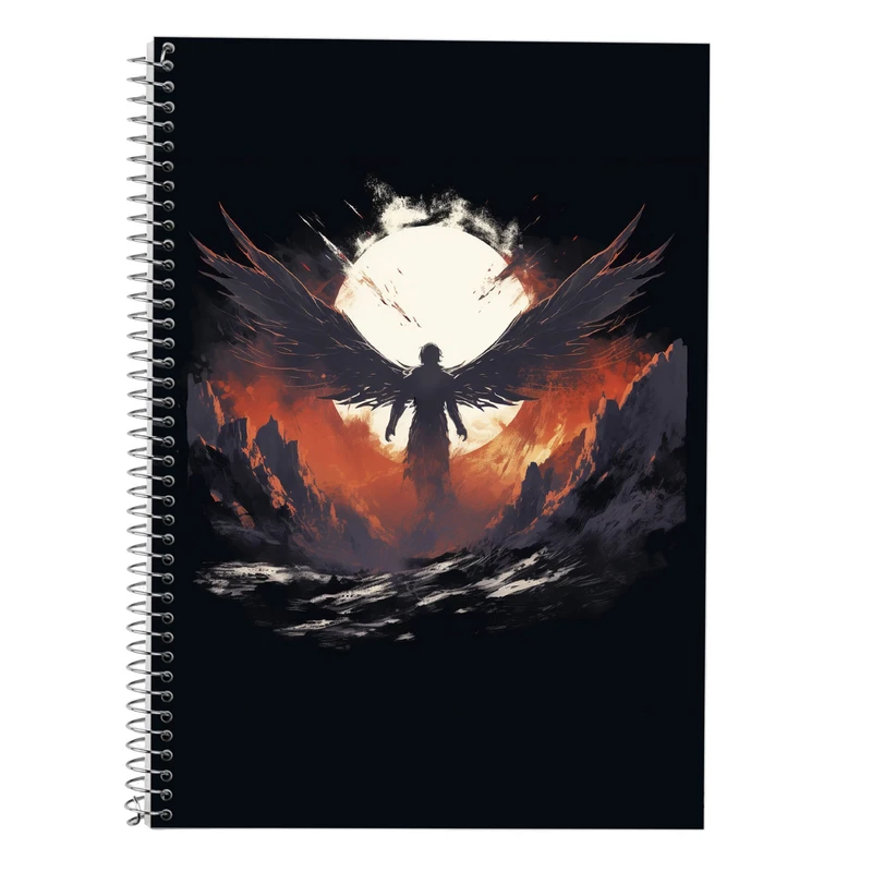 دفتر زبان 50 برگ مدوپد مدل سه خط طرح تایتان Titan کد DF11976