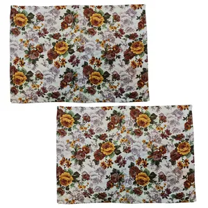 رو بالشی طرح گل کد 1 مجموعه 2 عددی 