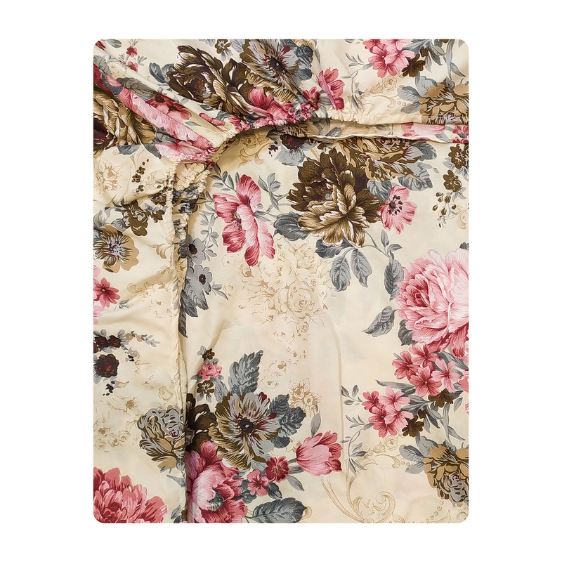 ملحفه آدنو مدل آلاله کد CH78 دونفره سایز 140x200 سانتی متر