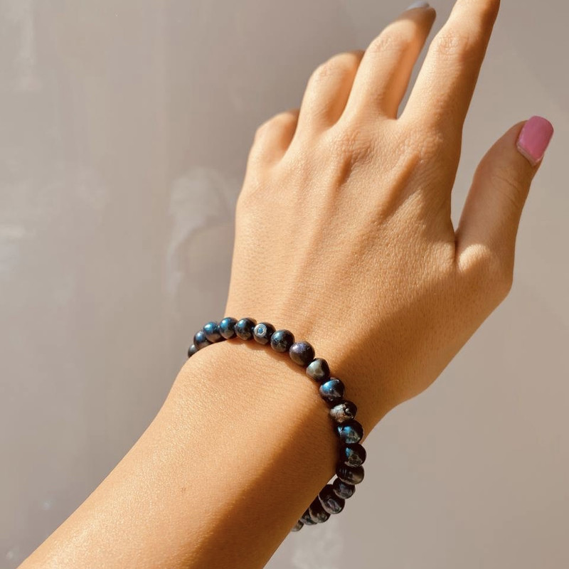 نیم ست نقره زنانه مدل مروارید کد MO0093B نیم ست نقره زنانه مدل مروارید کد MO0093B