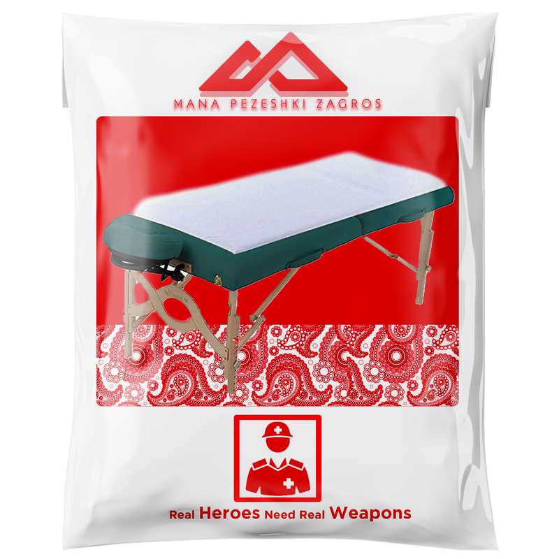 ملحفه یکبارمصرف مانا پزشکی زاگرس مدل MPZ003 بسته 4 عددی