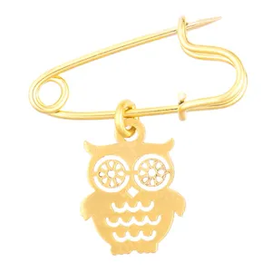 تخفیف سنجاق سینه طلا 18 عیار زنانه نیکان گلد مدل PG15