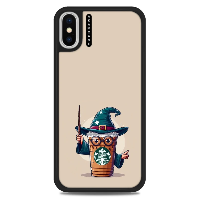  کاور آکام مدل AMC-WAXSM-STARBUCKS-34 مناسب برای گوشی موبایل اپل iPhone Xs Max  