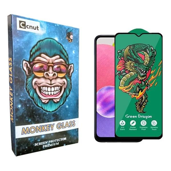 محافظ صفحه نمایش کوکونات مدل mnk Green_Dragon مناسب برای گوشی موبایل سامسونگ Galaxy A03