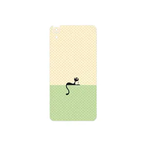 MAHOOT Minimal Internet Cat Icon Cover Sticker for Huawei Y6