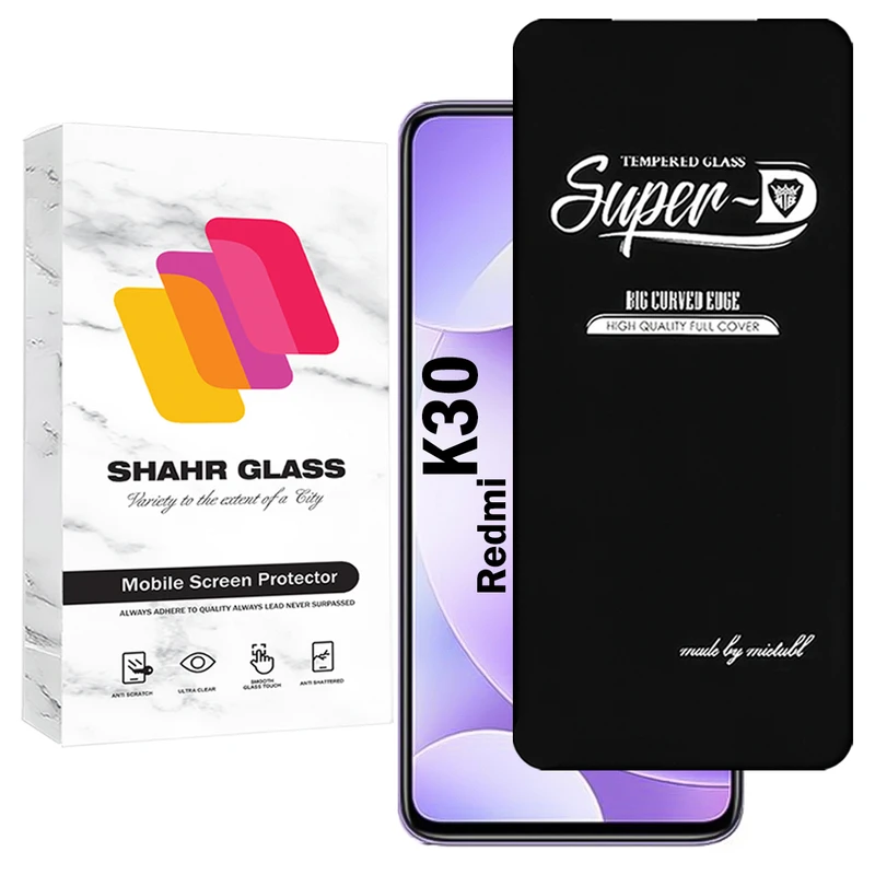 محافظ صفحه نمایش شهر گلس مدل SUPERDNSH مناسب برای گوشی موبایل شیائومی Redmi K30