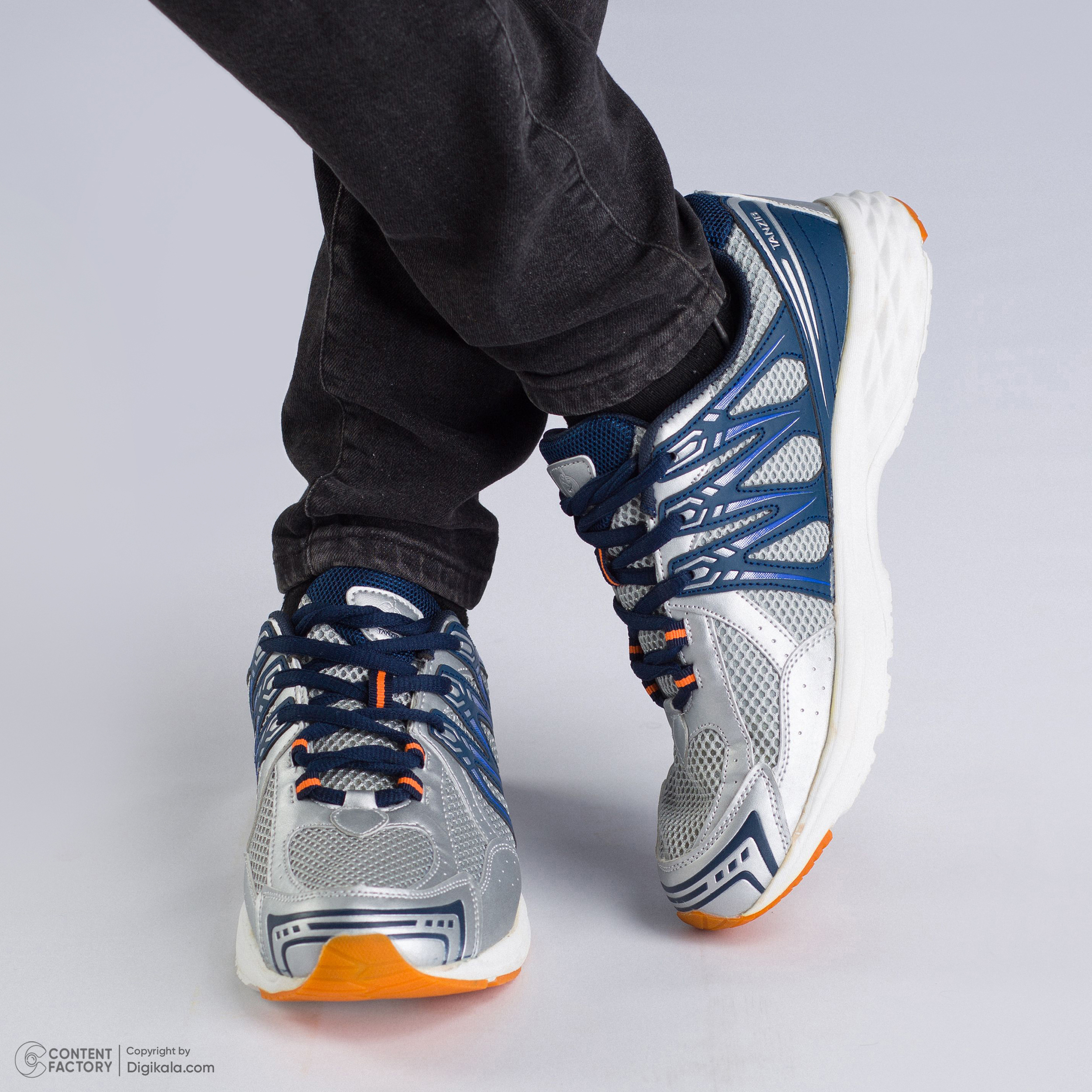 کفش پیاده روی مردانه تن زیب مدل TRM9901-LG -  - 3