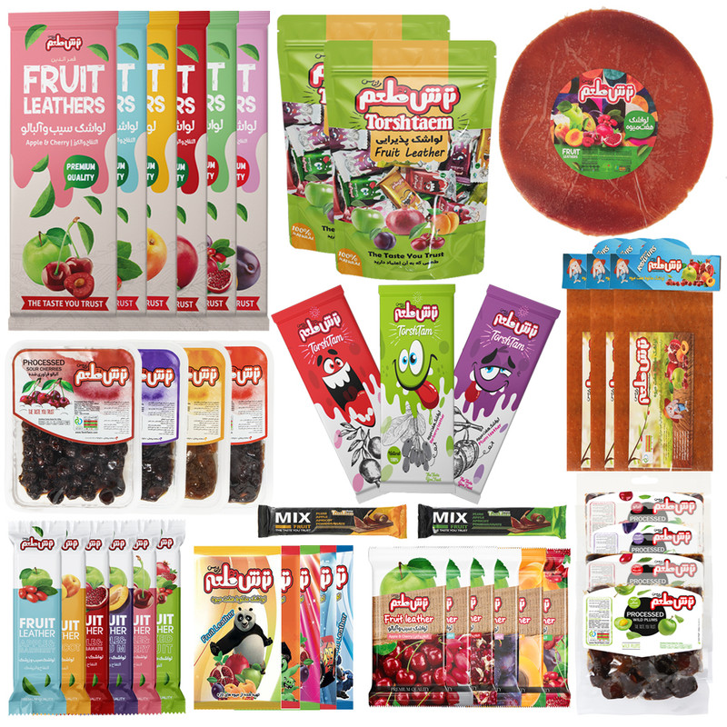 میکس باکس ترش طعم راناس مجموعه 42 عددی