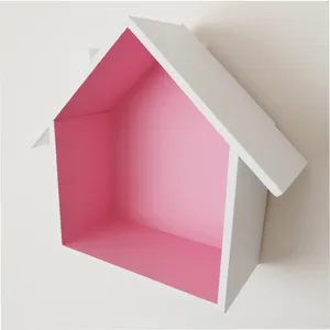 شلف دیواری طرح کلبه 009