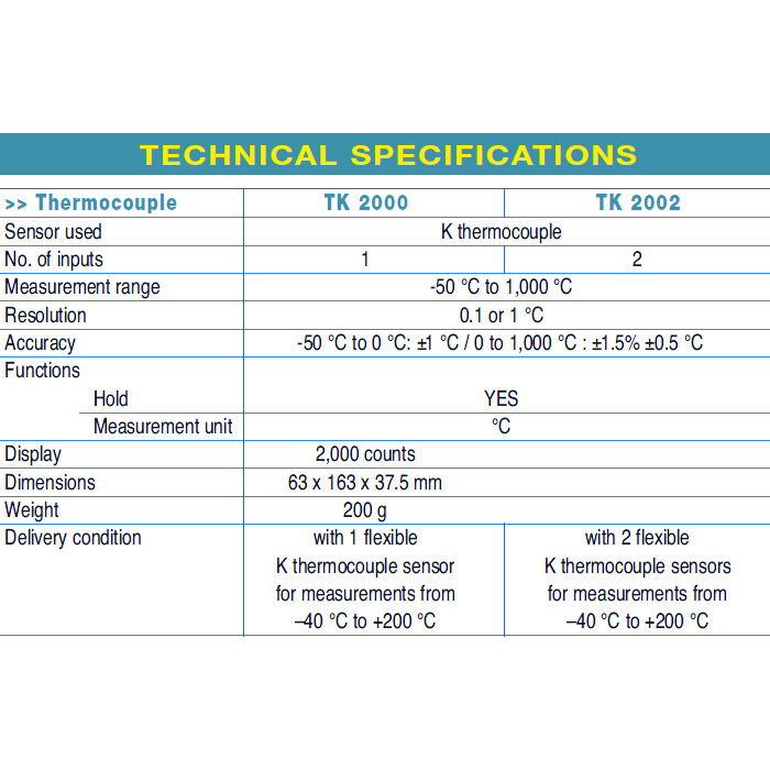 ترمومتر کاوین آرنوکس مدل TK2002