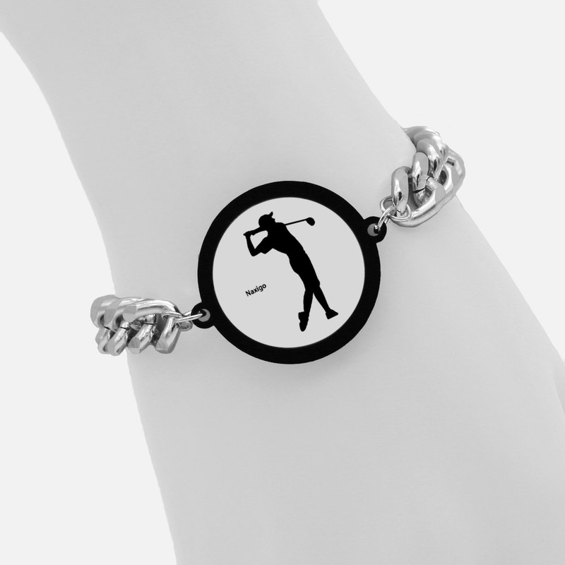 دستبند ناکسیگو مدل گلف کد BZ7806