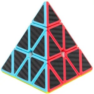 مکعب روبیک چی ای مدل کربن کایمینگ اس کد QY Pyraminx Qiming S2