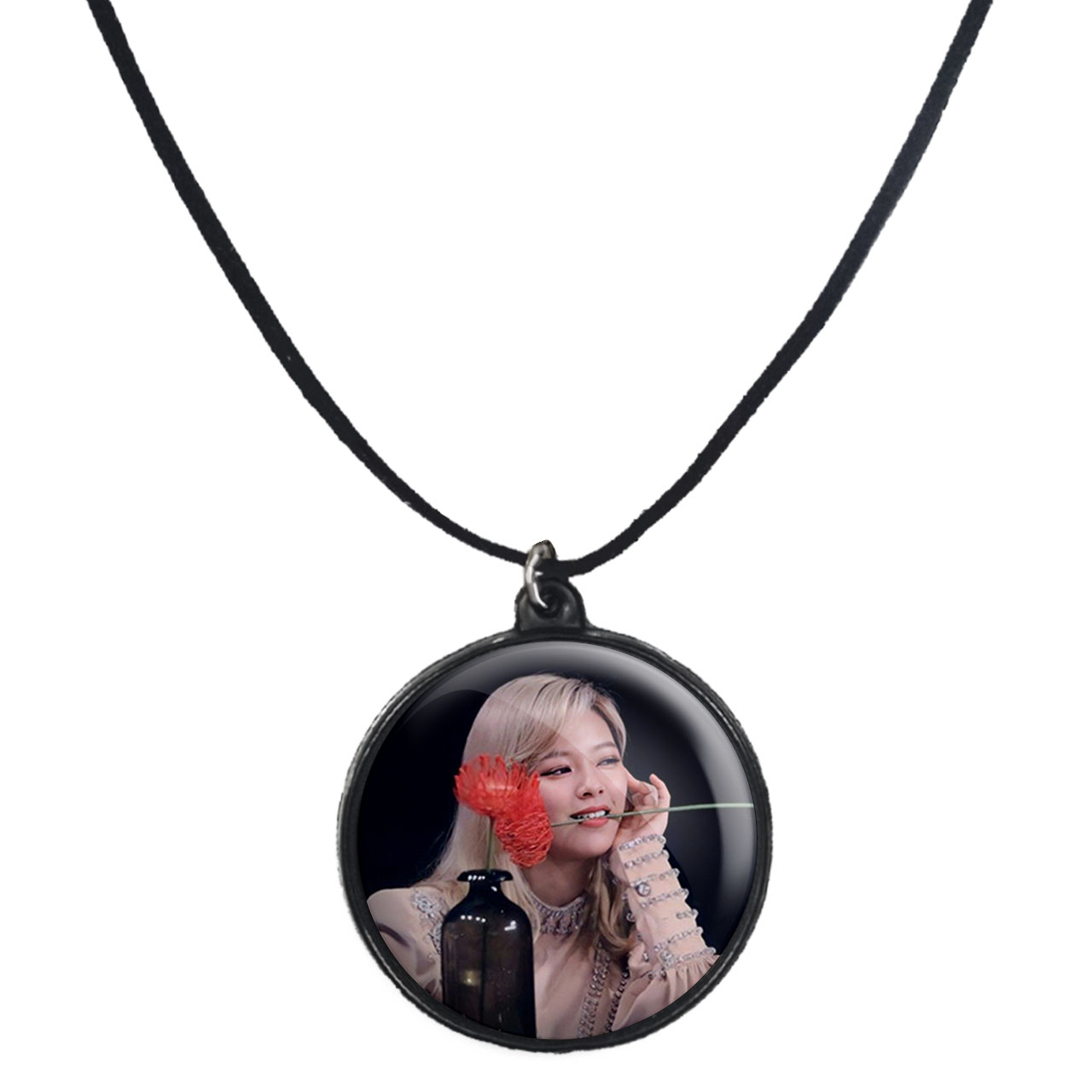 گردنبند پرمانه طرح تو ایس کد pmb.18336 مدل دو طرفه