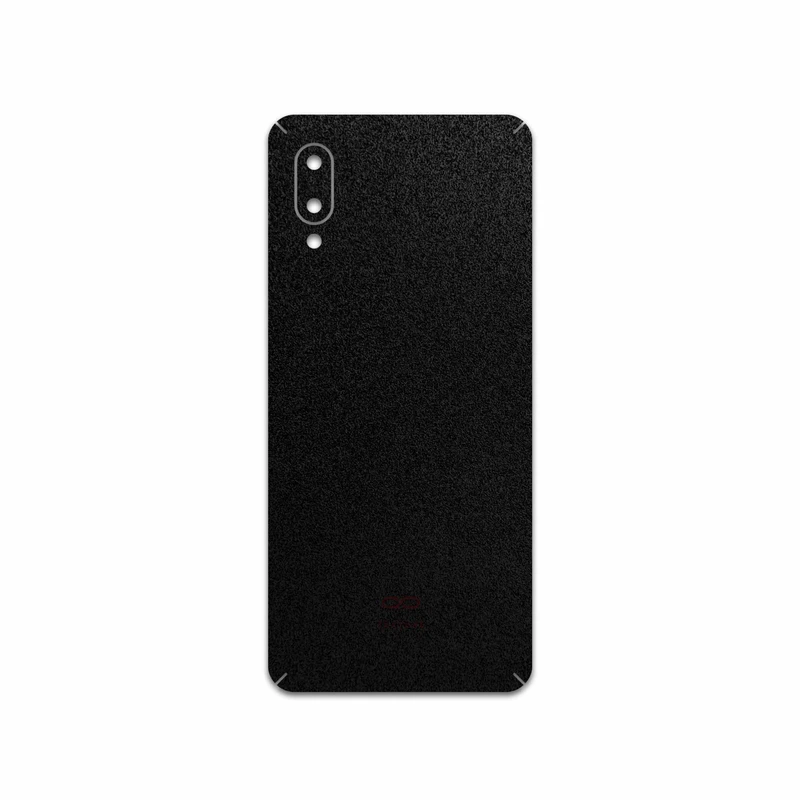 برچسب پوششی ماهوت مدل Black-Suede مناسب برای گوشی موبایل سامسونگ Galaxy A02