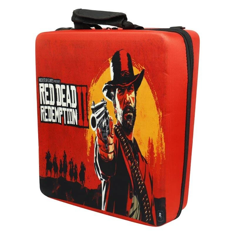 کیف حمل کنسول بازی پلی استیشن 4 مدل Red Dead Redemption 2 کد 7