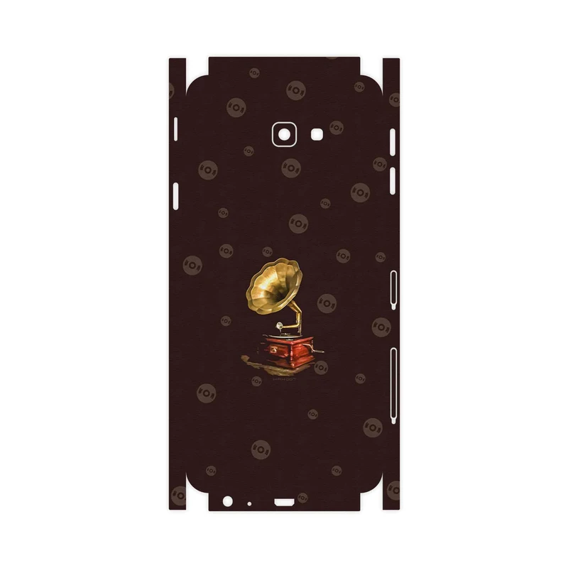 برچسب پوششی ماهوت مدل Gramophone Nostalgia-FullSkin مناسب برای گوشی موبایل سامسونگ Galaxy J4 Plus