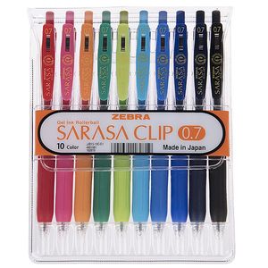 نقد و بررسی روان نویس 10 رنگ زبرا مدل Sarasa Clip توسط خریداران