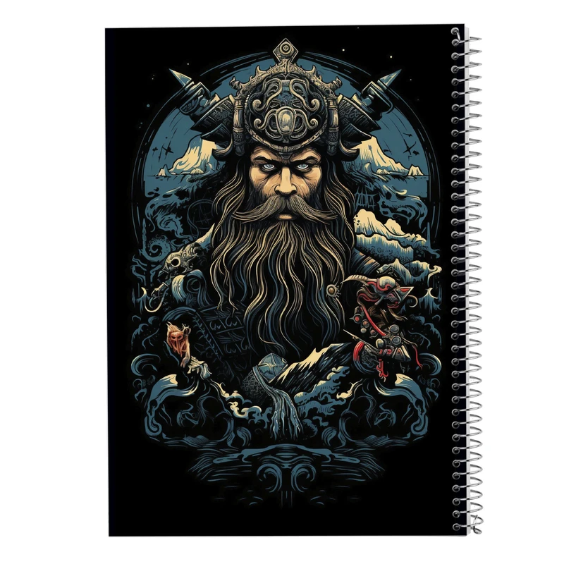 دفتر مشق 100 برگ مدوپد مدل Vindland Saga کد DF3240