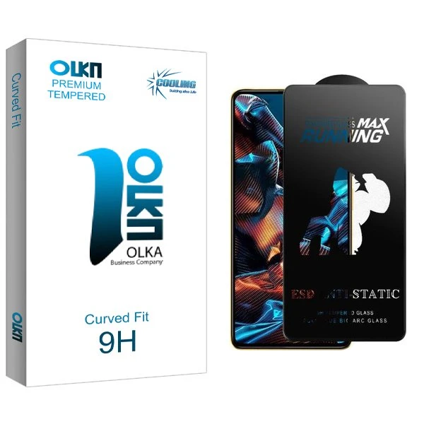 محافظ صفحه نمایش کولینگ مدل Olkanewpkg Running Max مناسب برای گوشی موبایل شیائومی Redmi Note 10 Pro / Redmi Note 11 Pro / Poco X4 / Poco X4 Pro / Poco F4 / Poco F3