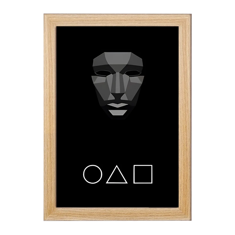 تابلو خندالو مدل بازی مرکب (Squid Game) کد F11867