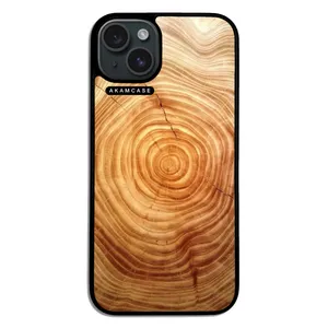 AKAM AMC-WA15PLUS-WOOD-2 Cover For Apple iPhone 15 Plus