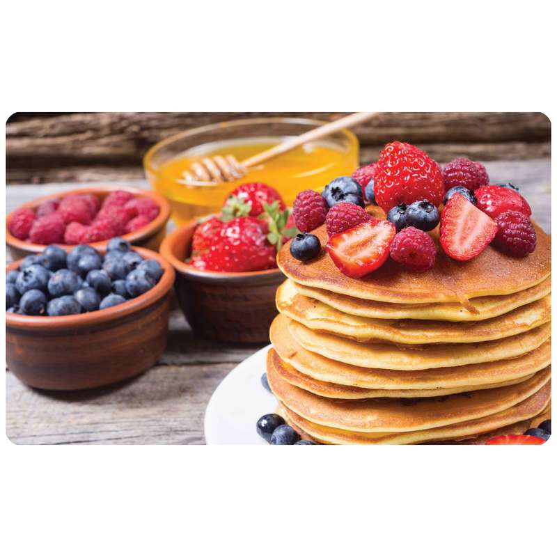 پادری طرح پنکیک آشپزخانه مدل 3615 سایز 76x46 سانتی متر