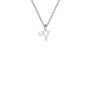 گردنبند نقره زنانه هایکا مدل حرف V کد n.ha2-804
