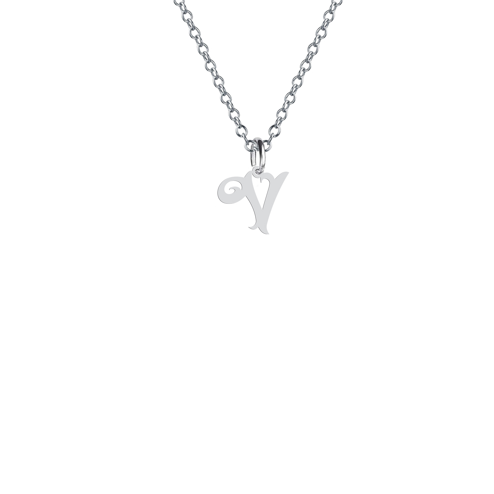 گردنبند هایکا طرح حرف V مدل s.ha2-804