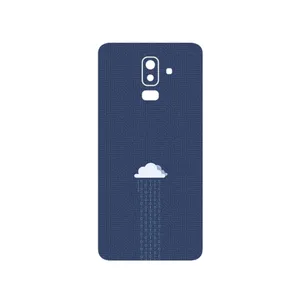 MAHOOT Minimal Data Cloud Cover Sticker for Samsung Galaxy J8