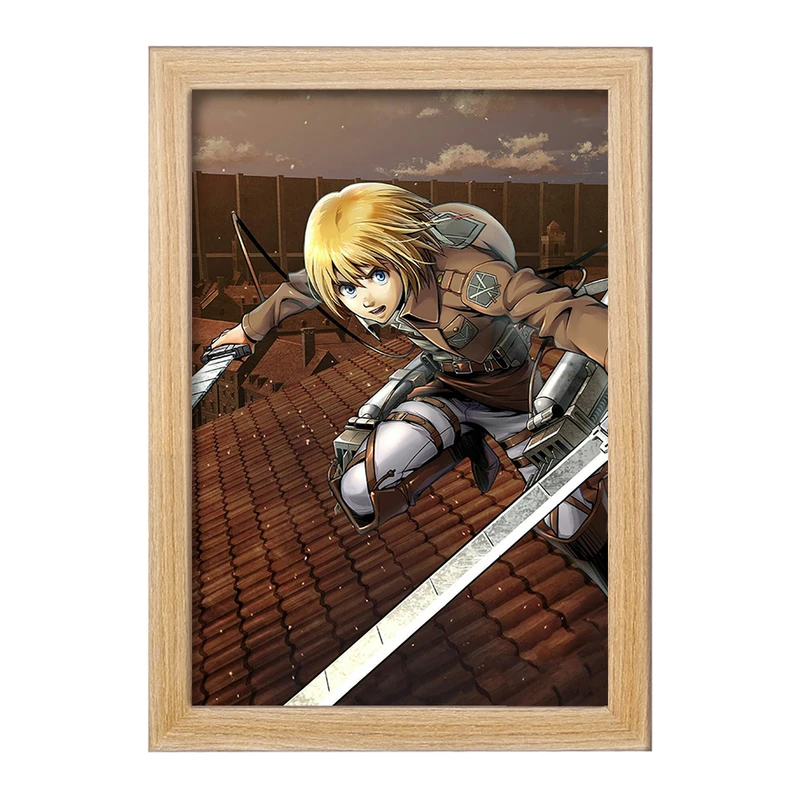 تابلو خندالو مدل آرمین آرلرت انیمه اتک آن تایتان Attack on Titan  کد 4845