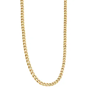 زنجیر کارتیه طلا 18 عیار مردانه ماوی گالری مدل موراکو