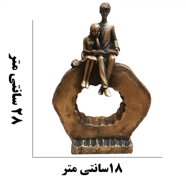 مجسمه دنیا دکوری سرمد مدل خانواده کد 1