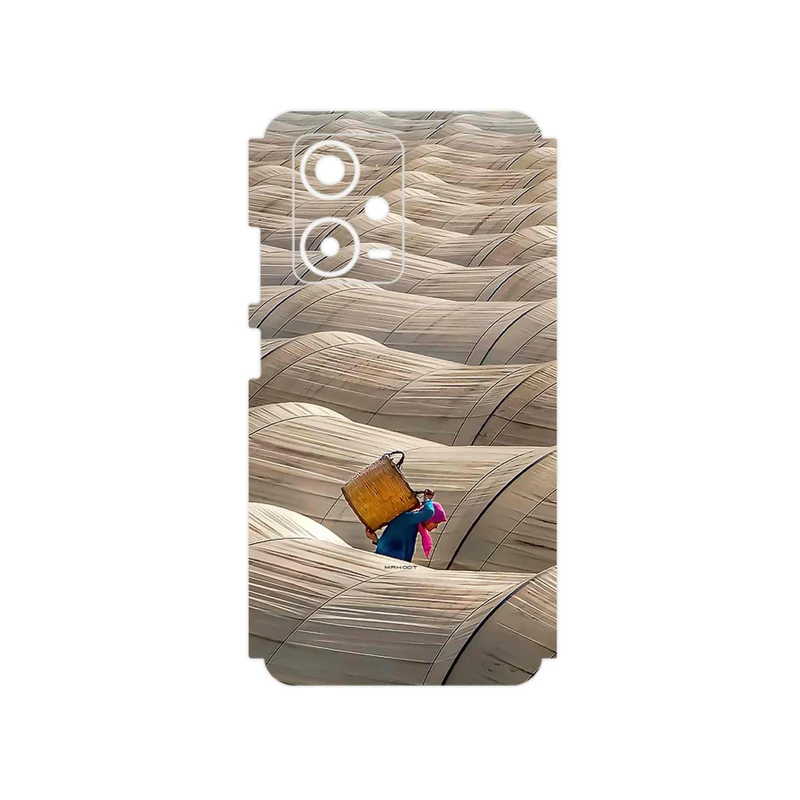 برچسب پوششی ماهوت مدل Strawberry Greenhouses مناسب برای گوشی موبایل شیائومی Redmi Note 12 Pro Plus