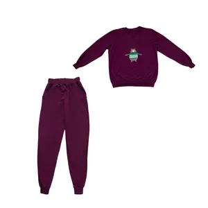 ست سویشرت آستین بلند و شلوار راحتی زنانه مدل TEQ19