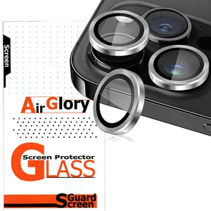 محافظ لنز دوربین ایرگلوری مدل رینگی 4 مناسب برای گوشی موبایل اپل Iphone 15 Pro / 15 Pro Max