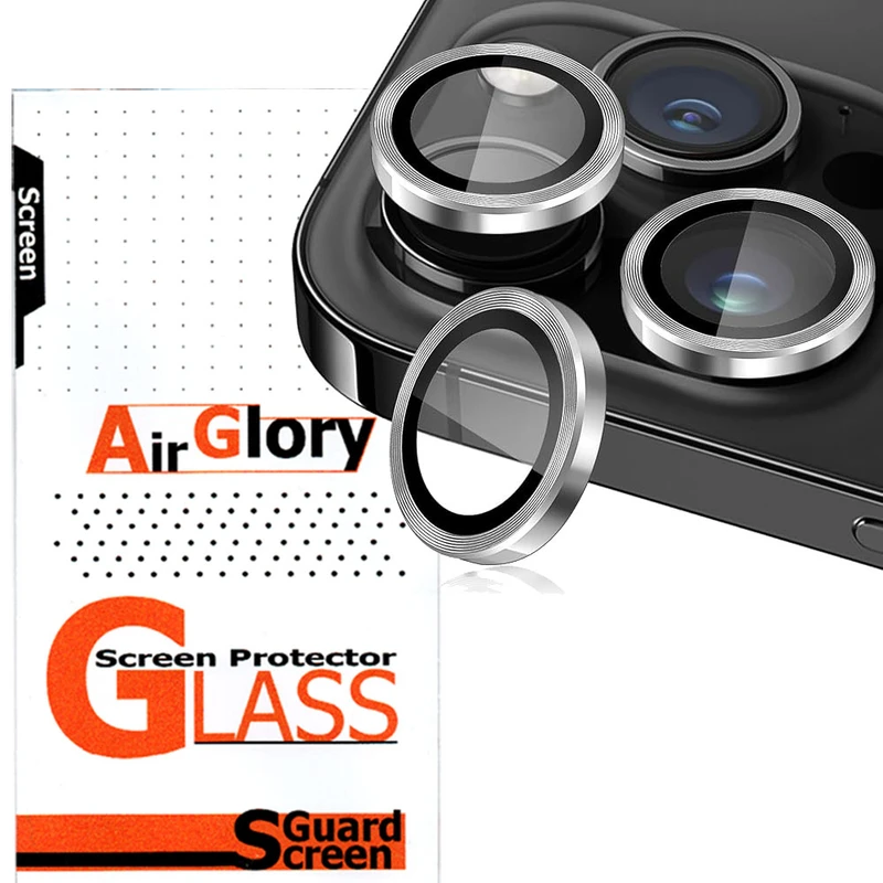 محافظ لنز دوربین ایرگلوری مدل رینگی 4 مناسب برای گوشی موبایل اپل Iphone 15 Pro / 15 Pro Max