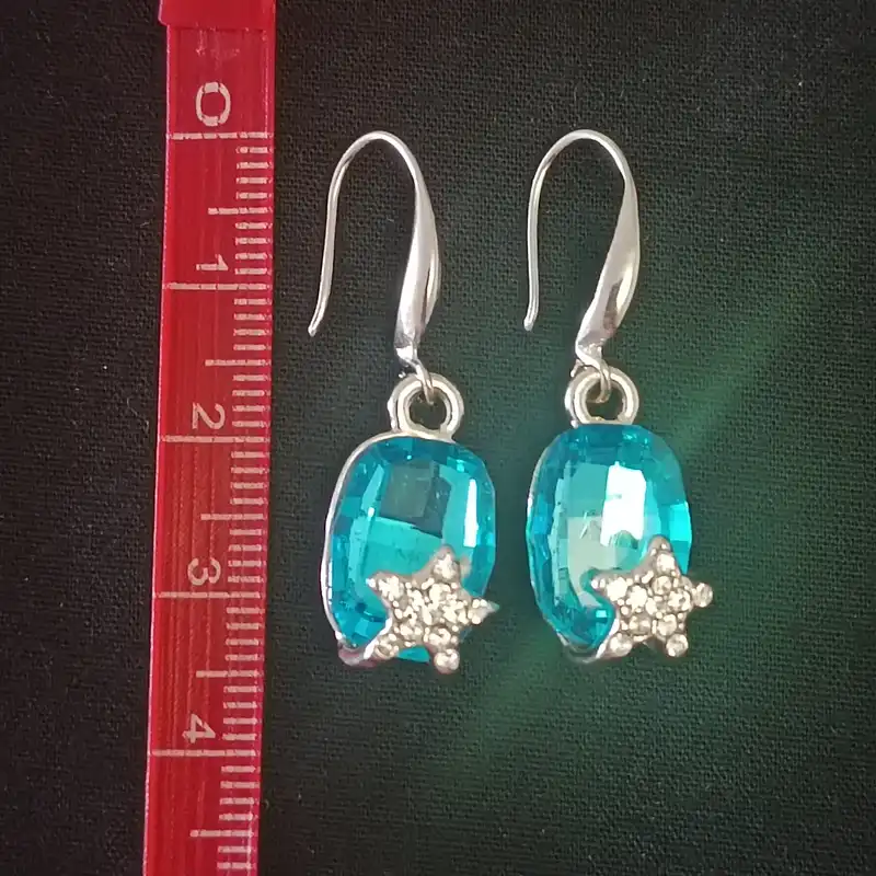 گوشواره زنانه مدل کریستال