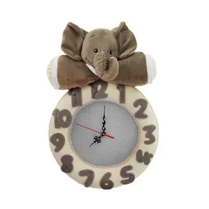 ساعت دیواری کودک مدل فیل کد 01