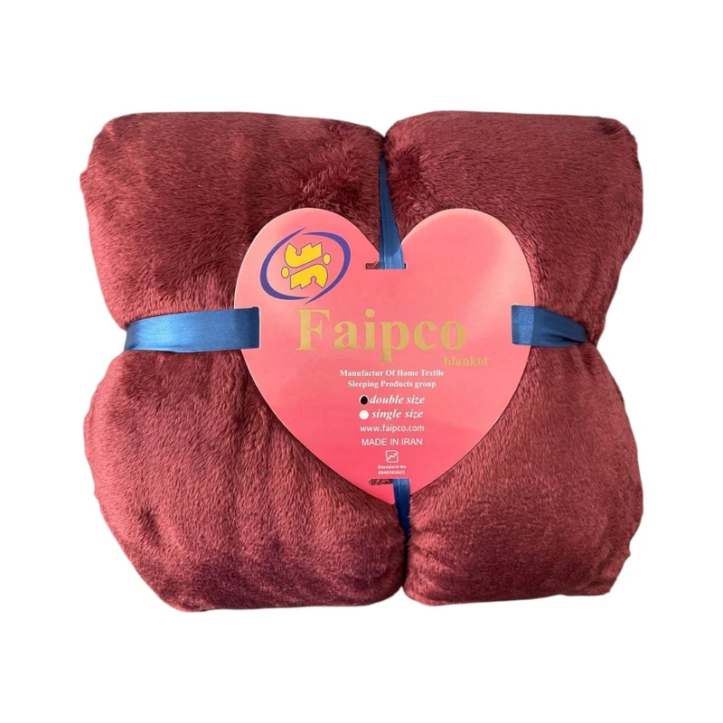 پتو مسافرتی 1 نفر فایپکو مدل الیز سایز 220x150 سانتی‌متر