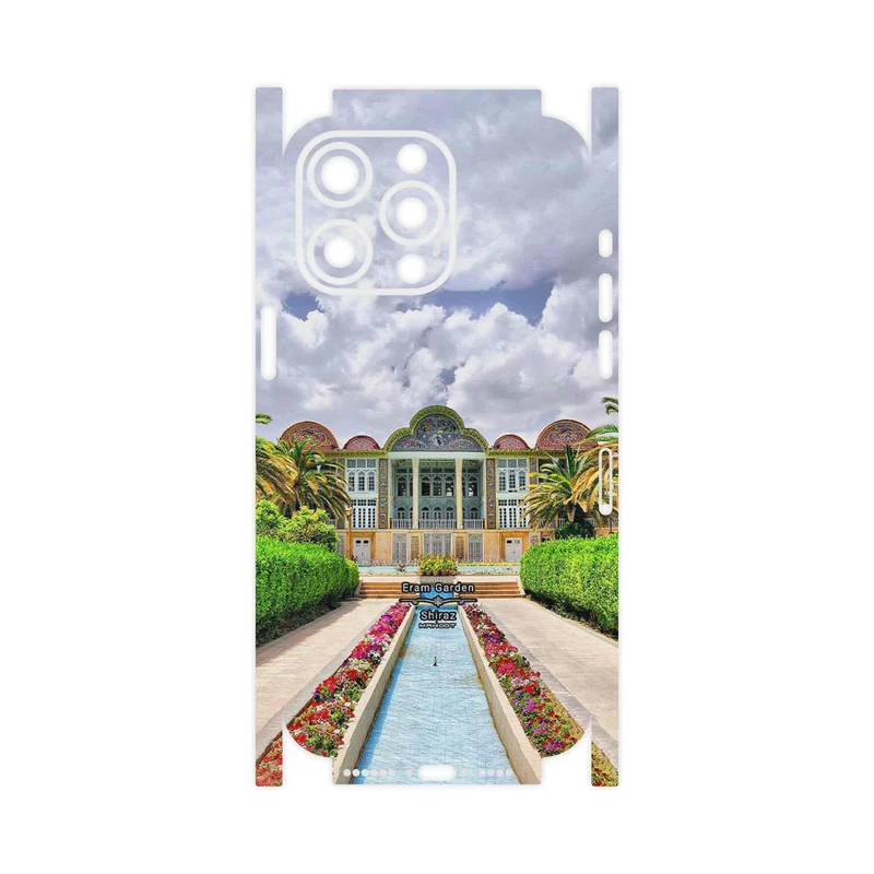 برچسب پوششی ماهوت مدل Eram garden-FullSkin مناسب برای گوشی موبایل اپل iPhone 15 Pro Max