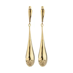 گوشواره طلا 18 عیار زنانه آلند مدل KHG39