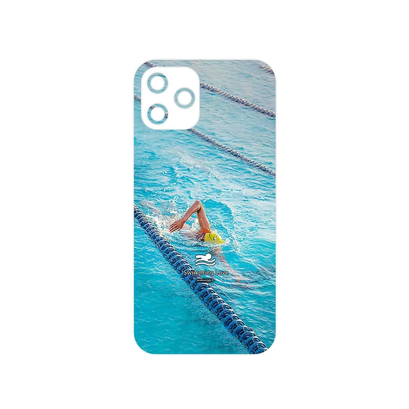 برچسب پوششی ماهوت مدل Swimming مناسب برای گوشی موبایل اپل iPhone 12 Pro