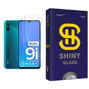 Atouchbo Shiny Glass MIX002 Screen Protector For Xiaomi Redmi 9i Sport Pack Of 2