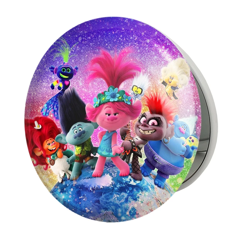 آینه جیبی خندالو طرح ترول ها Trolls مدل تاشو کد 4820 