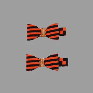 گیره مو دخترانه مدل راه راه مجموعه دو عددی