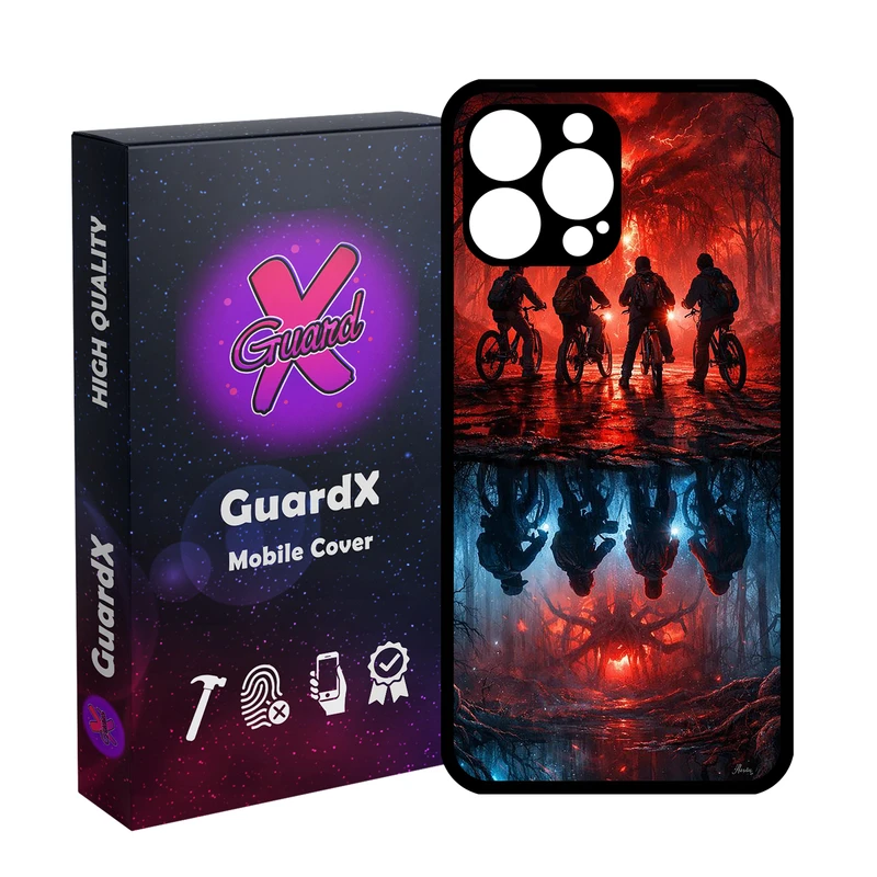 کاور گارد ایکس طرح Stranger Things مدل 10914 مناسب برای گوشی موبایل اپل iPhone 13 Pro Max