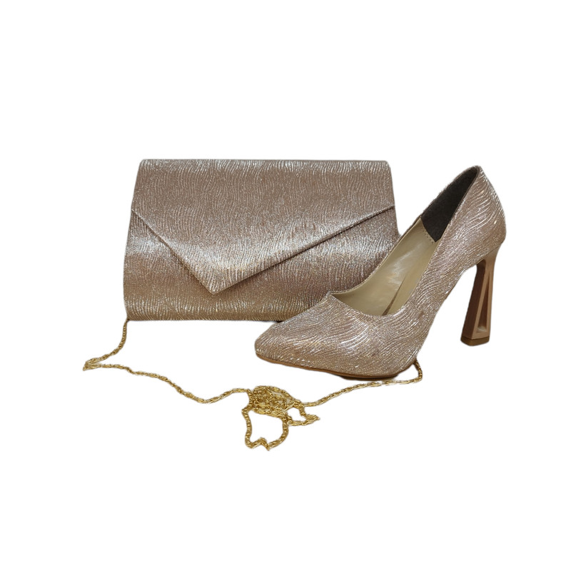 ست کیف و کفش زنانه مدل لمه ترک