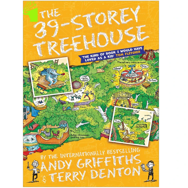 کتاب The 39-Story Treehouse اثرAndy Griffiths انتشارات معیار علم