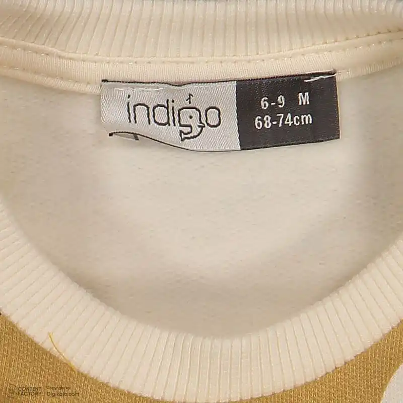 ست سویشرت و شلوار نوزادی پسرانه ایندیگو مدل 232191